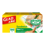 Glad Zipper S & wich Bags