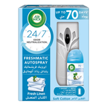 Air Wick Freshmatic Soft Cotton Air Freshener Set