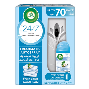Air Wick Freshmatic Soft Cotton Air Freshener Set