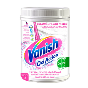 Vanish Oxi Action Crystal White Powder Fabric Stain Remover