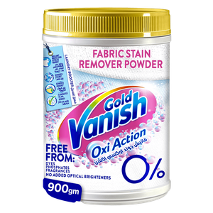 مسحوق مزيل البقع للأقمشة البيضاء جولد أوكسي أكشن من فانيش