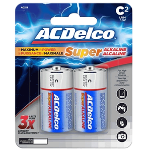 ACDelco Alkaline C-2 Batteries