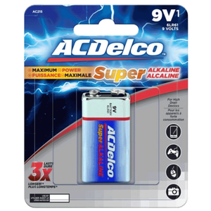 ACDelco Alkaline 9V-1 Batteries
