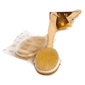 Arix Fit-Brush Natural Bristle With Wooden Detachable Hand