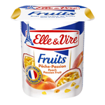 Elle & Vire Peach Greek Yogurt