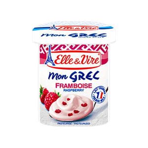 Elle & Vire Raspberry Greek Yogurt