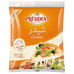 President Shredded Cheddar Cheese