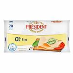 President 0.9% Fat Cheese Slices