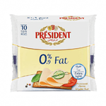 President 0% Fat Cheese Slices