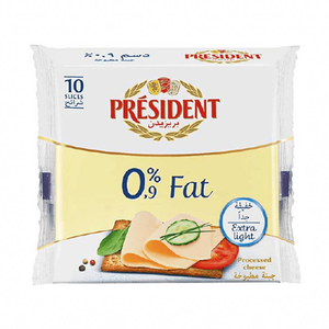 President 0% Fat Cheese Slices