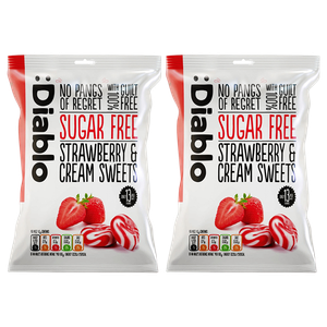 حلوى بطعم الفراولة والكريمة من ديابلو