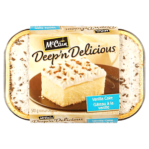 كيك فانيليا مجمد من ماكين