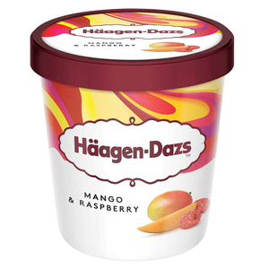 Haagen Dazs Mango & Raspberry Ice Cream
