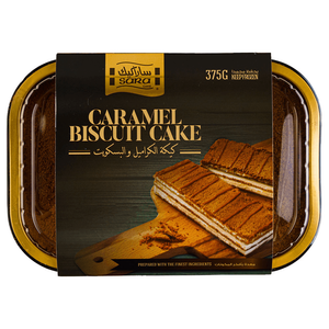 Sara Cake Frozen Caramel Biscuit Cake