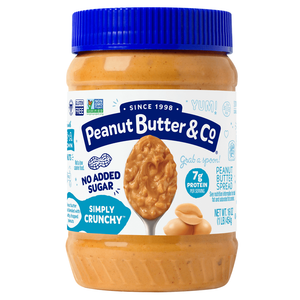 Peanut Butter & Co. Gluten Free Simply Crunchy No Added Sugar Peanut Butter