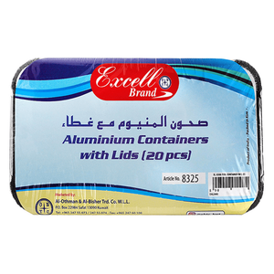 Excell Foil Containers With Lid