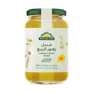 عسل زهور الربيع العضوي من أرض الطبيعة