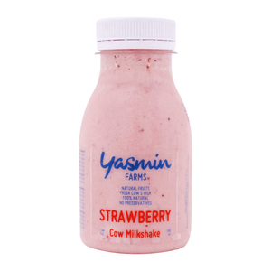 Yasmin Farms Full Fat Strawberry Cow Milk