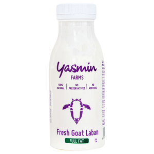 لبن ماعز كامل الدسم من مزارع ياسمين