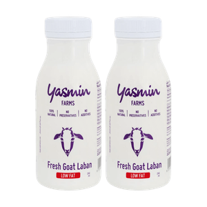 لبن ماعز قليل الدسم من مزارع ياسمين
