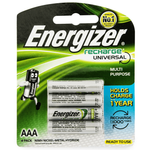 Energizer Rechargeable Batteries 4 AAA