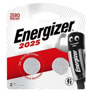 Energizer Battery Coin Lithium CR2025