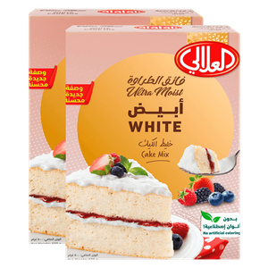 خليط كيك أبيض من العلالي