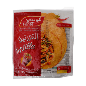 تورتيلا حارة بالدقيق من فونتي