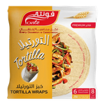 Fonte Flour Tortilla Wraps White