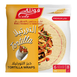 فونت طحين التورتيلا راب أبيض