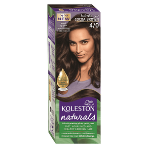 Wella Koleston Naturals Cocoa Brown Hair Dye - No. 4/0