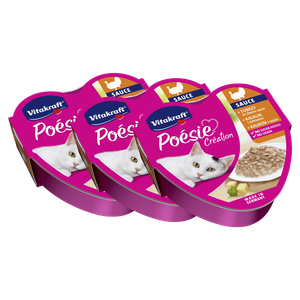 Vitakraft Poésie Turkey In Cheese Sauce Wet Food