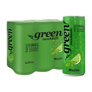 Green Cola Green Mocktail Mojito Drink