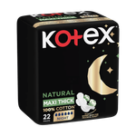 Kotex Natural Cotton Maxi Night