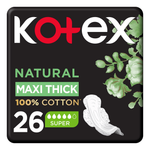 Kotex Natural Cotton Maxi Super