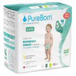 PureBorn Size 5 X-Large Pant Diapers - (12-16 kg)