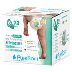 PureBorn Size 6 X-Large Pant Diapers - (15 kg)