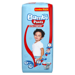 Sanita Bambi Size 6 Pants XX-Large Diapers - (+16 kg)
