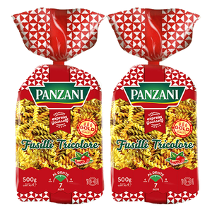 Panzani Tricolored Fusilli Pasta