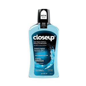 Closeup Antibacterial Cool Breeze Mouthwash