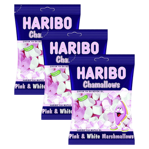 Haribo Chamallows Pink & White Marshmallows