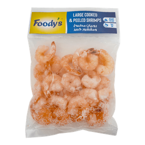 روبيـان كبيــر مقشـر ومنظـف مـع الذيـل من فوديــز