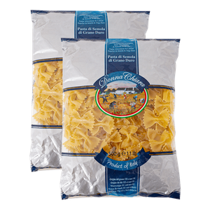 معكرونة رقم 79 فراشات من دونا شيارا