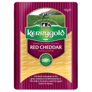 Kerrygold Red Cheddar Cheese Slices