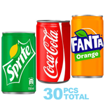3-In-1 Assorted (Coca Cola, Sprite & Fanta Orange) 
