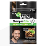 شامبو بصبغة شعر بلون بني داكن للرجال من غارنييه - رقم 3