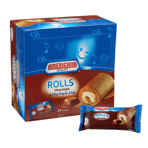 Americana Mini Chocolate Vanilla Swiss Roll Cake