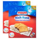 Americana Brown Rusk With Grains