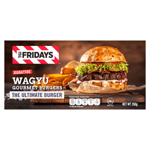 TGI Fridays Frozen Gourmet Wagyu Burger