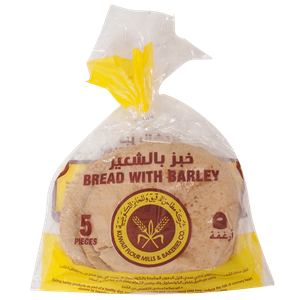 خبز عربي بالشعير من شركة المطاحن الكويتية